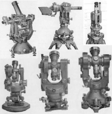 Mecanical theodolites