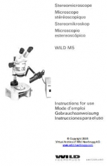 Wild M5 user manual