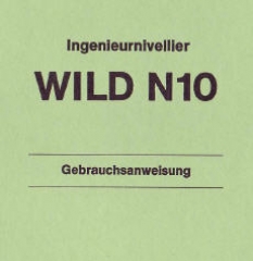 Wild N10 /NK10 Gebrauchsanweisung