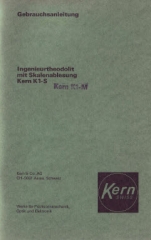 Kern K1-S - User Manual
