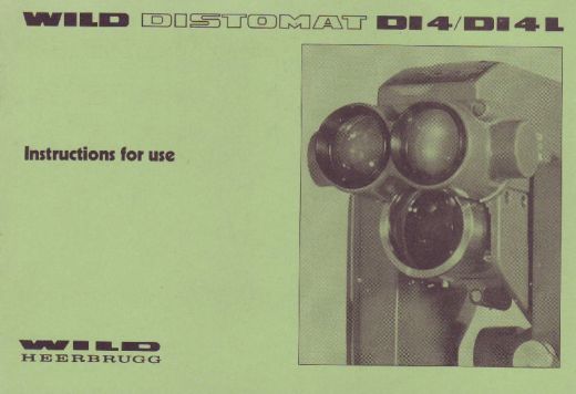 Wild DI4 / DI4L user manual