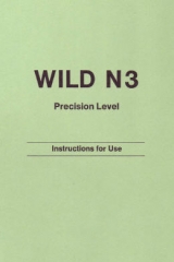 Wild N3 (alte Version) Gebrauchsanweisung