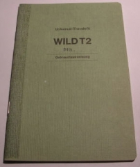 Wild T21 Gebrauchsanweisung