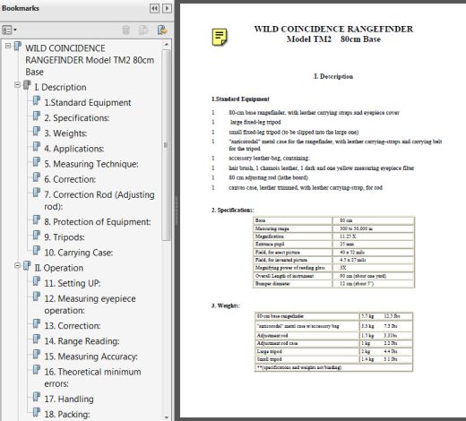 Wild TM2 user manual