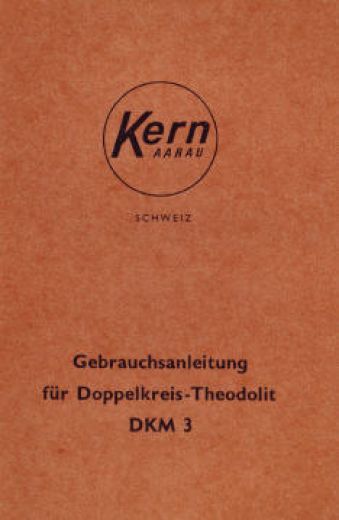 Kern DKM3 - User Manual