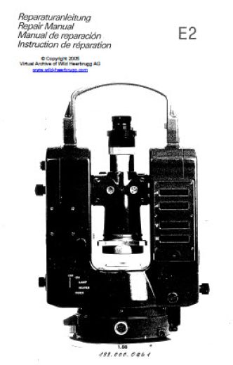 Kern E2 - Service Manual