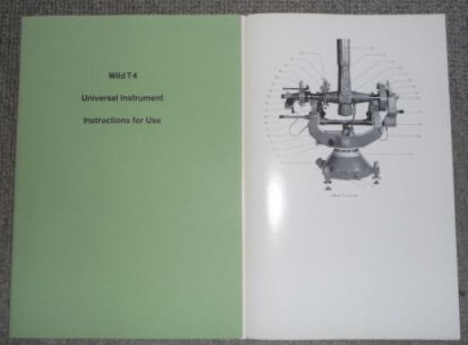 Wild T4 user manual Wild T4 user manual