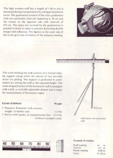 Wild Distance Measuring Instruments - brochure