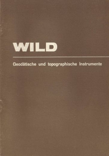 Wild - Geodetic and topographic Instruments