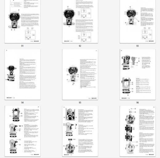 Service manual for Wild Heerbrugg T1 (70)