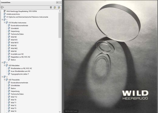 Wild - General Catalogue 1953
