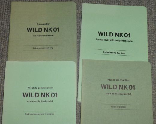 Wild N01 / NK01 user manual (old style) Wild N01 / NK01 user manual (old style)