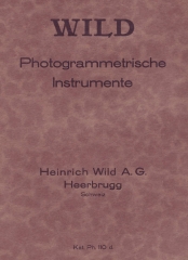 Wild - Photogrammetrische Instrumente