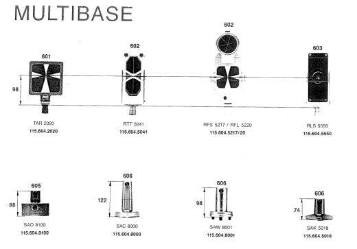 Kern MULTIBASE Spare parts list