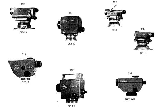 Kern LEVELS Spare parts list