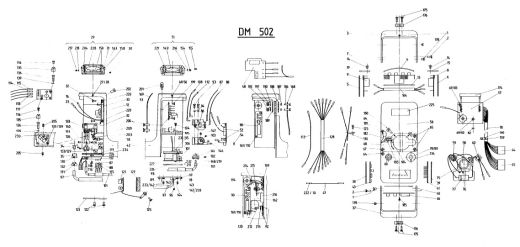 Kern EDM Spare parts list