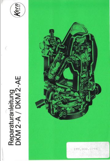 Kern DKM2-A / DKM2-AE - Service Manual