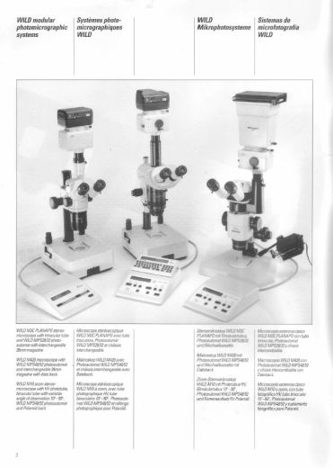 Wild MPS48/52 user manual