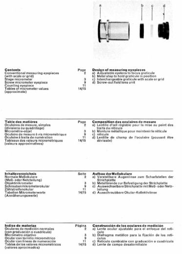 Wild Measuring and counting - user manual