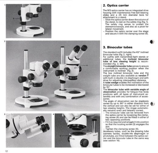 Wild M3 user manual 1983