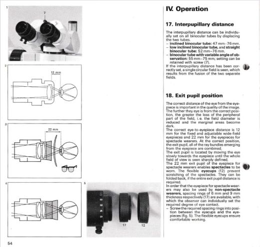 Wild M3 user manual 1983