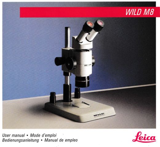 Wild Leica M8 user manual