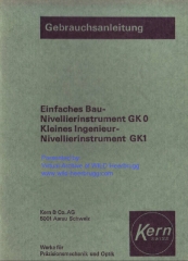 Kern GK0 - User Manual