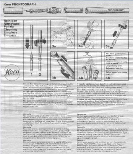 Kern Prontograph - Rapidograph - Technical Pen - 0.40 mm
