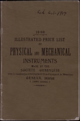 Socit Genevoise - Physical & Mechanical Instruments