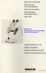 Wild M1 user manual