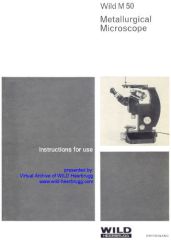 Wild M50 user manual