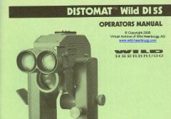 Wild DI5S user manual