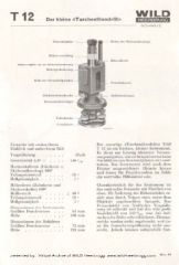 Wild T12 brochure