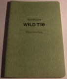 Wild T16 alte Version Gebrauchsanweisung