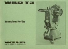 Wild T3 Gebrauchsanweisung