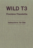 Wild T3 Gebrauchsanweisung (altes Model)
