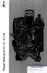 Kern K1-S / K1-M - Repair manual