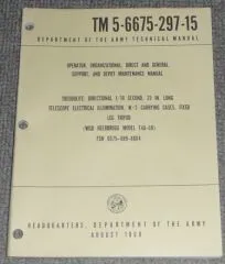 Wild T4 service manual 1968
