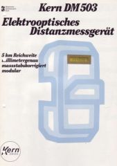 Kern DM503 - Brochure