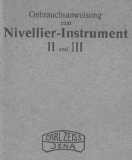 Zeiss NII und NIII User manual