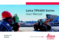 Leica TPS400 Series Gebrauchsanweisung