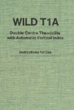Wild T1A Gebrauchsanweisung