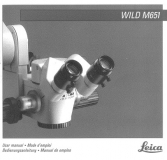 Wild M651 user manual