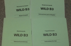 Wild B3 User manual