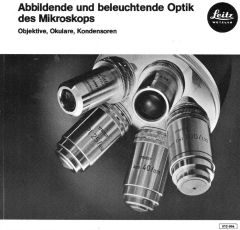 Wild Leitz The microscope and its applicationImage-forming and Illuminating Systems of the Microscope
