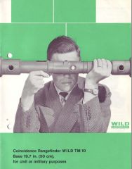 Wild TM10 brochure
