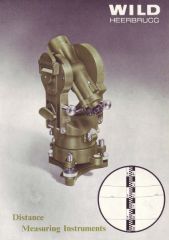Wild Distance Measuring Instruments - brochure
