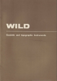 Wild - Geodetic and topographic Instruments