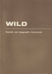 Wild - Geodetic and topographic Instruments