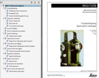 Service manual for Wild Heerbrugg T1 (70)